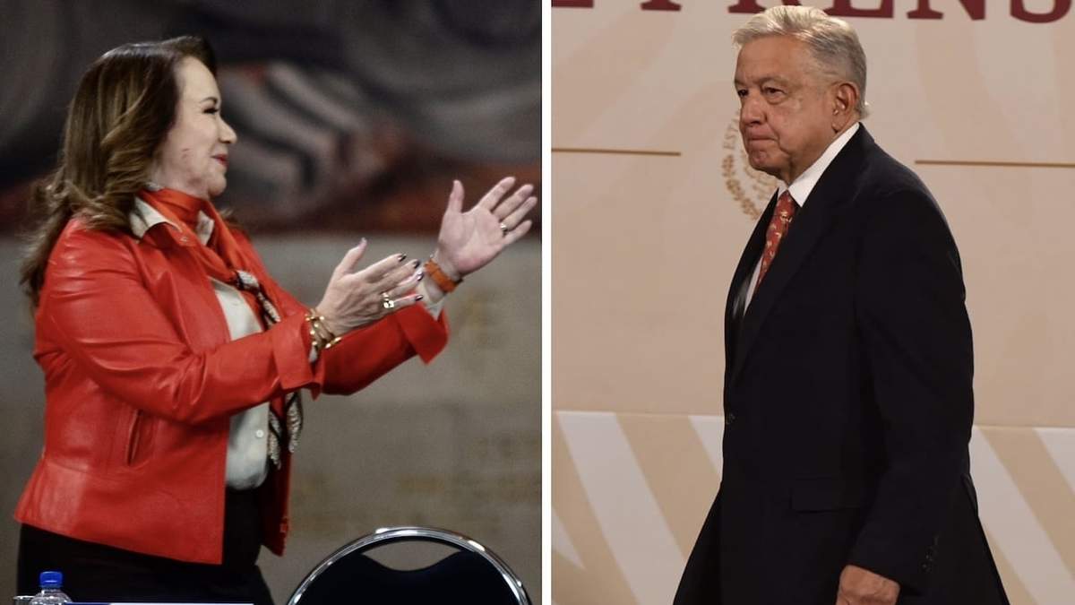 La ministra y el presidente