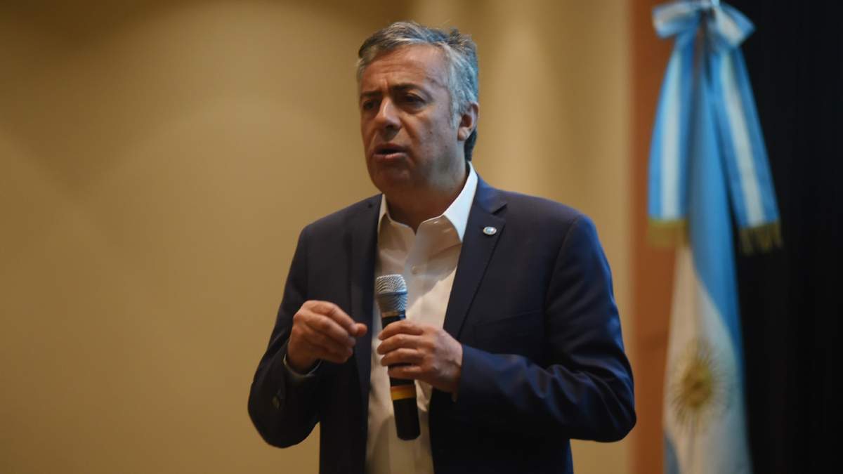 Líder radical, Alfredo Cornejo. Fuente: (Twitter).
