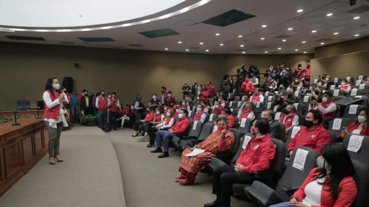 Alejandra del Moral, presidenta del PRI mexiquense