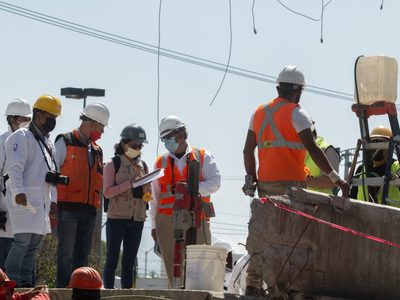 A siete meses de la tragedia en L12, concluye el levantamiento topográfico