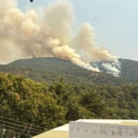 Nuevo incendio en Valle de Bravo, ahora en Monte Alto; reserva natural, en peligro (Videos)