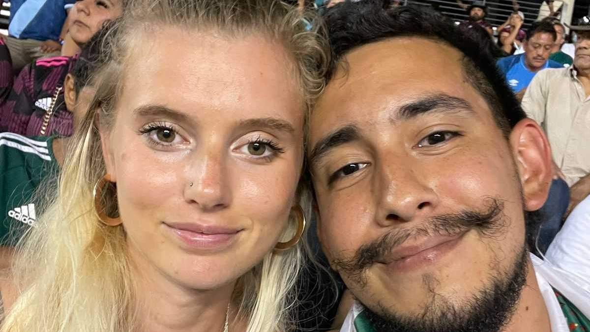 La pareja asistió al partido entre México y Guatemala