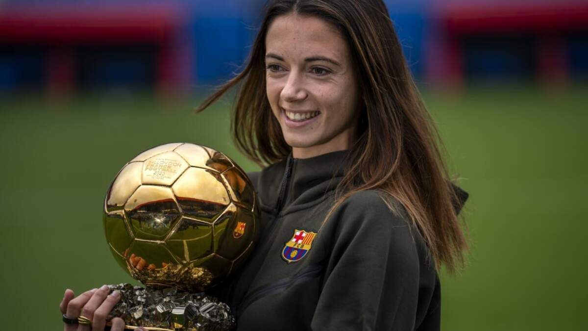 Aitana Bonmatí, flamante ganadora del Balón de Oro