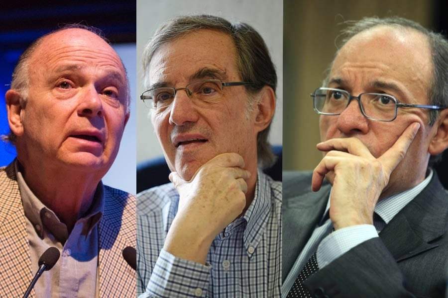 Krauze, Woldenberg y Camín. Firmantes