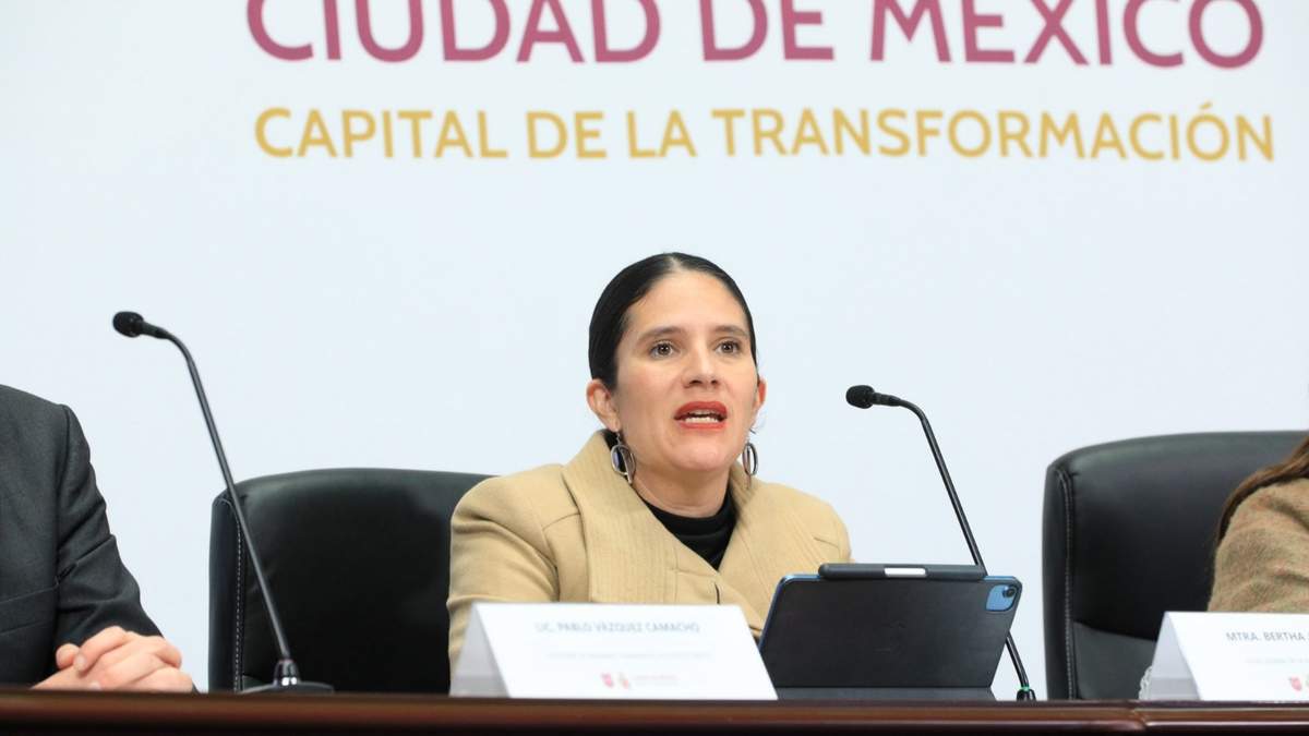 La fiscal de la CDMX, Bertha Alcalde