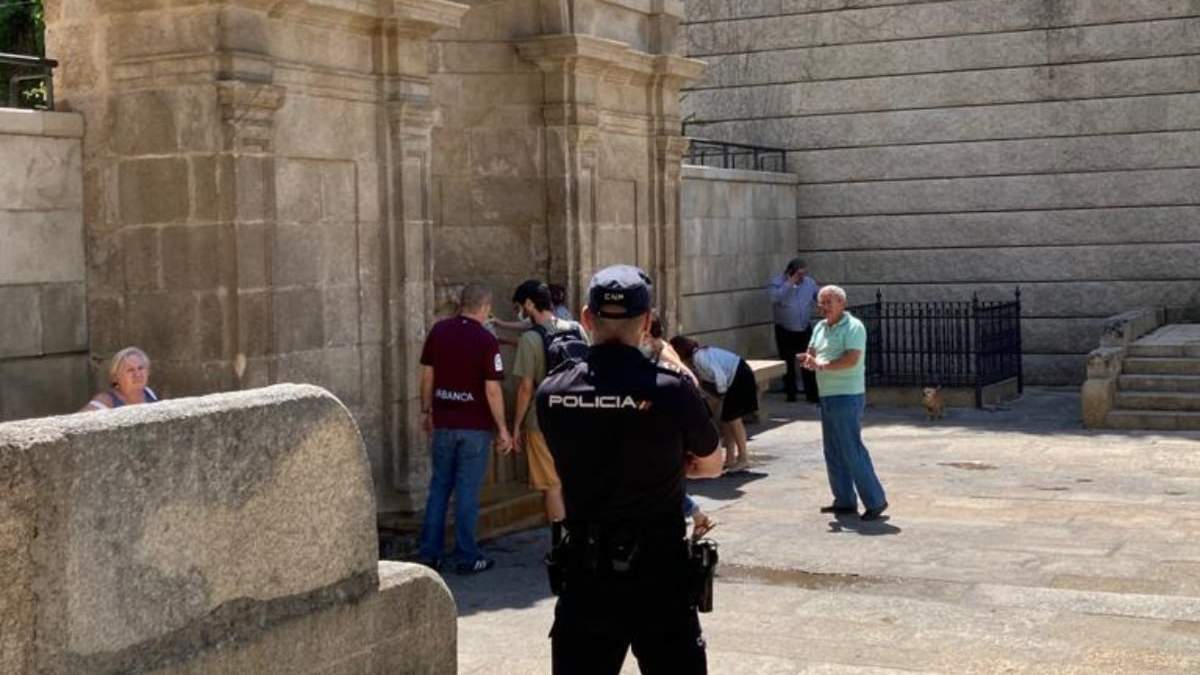 Un elemento de la Policía Nacional de España