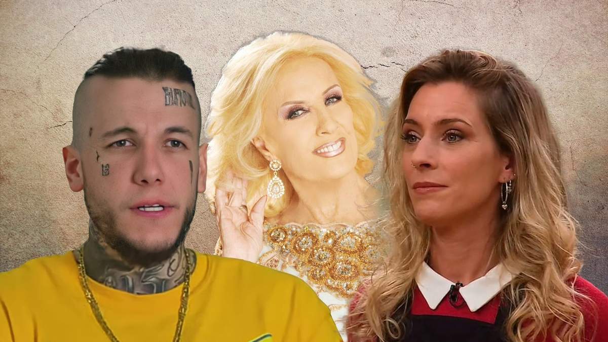 Alex Caniggia, Dani La Chepi y Mirtha Legrand. Fuente: (Minuto Neuquén)