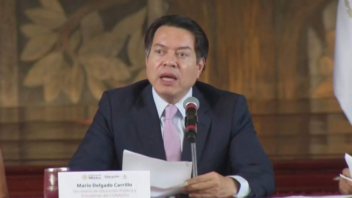 El secretario de Educación Pública (SEP), Mario Delgado