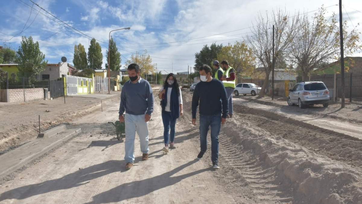 Carlos Koopmann encabezó un nuevo recorrido de obras. Fuente: (Twitter)