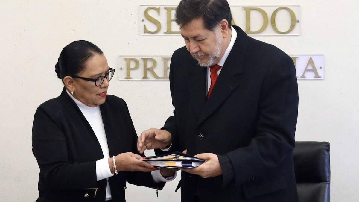 La titular de Segob y Fernández Noroña