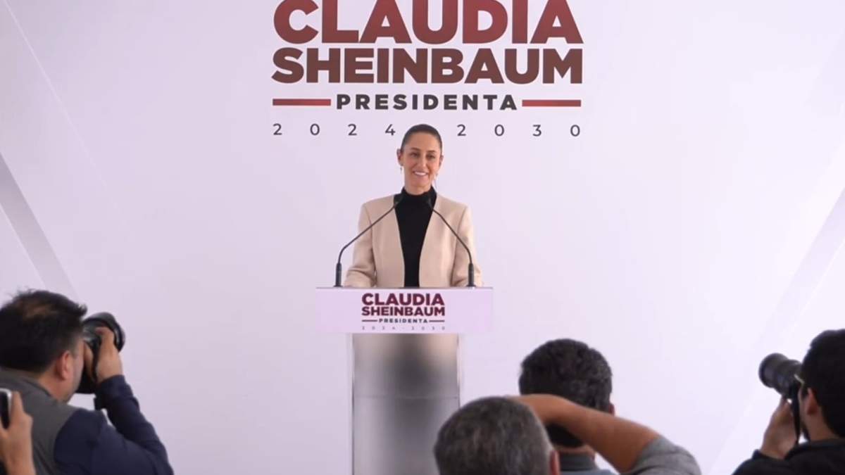 Claudia Sheinbaum en conferencia de prensa