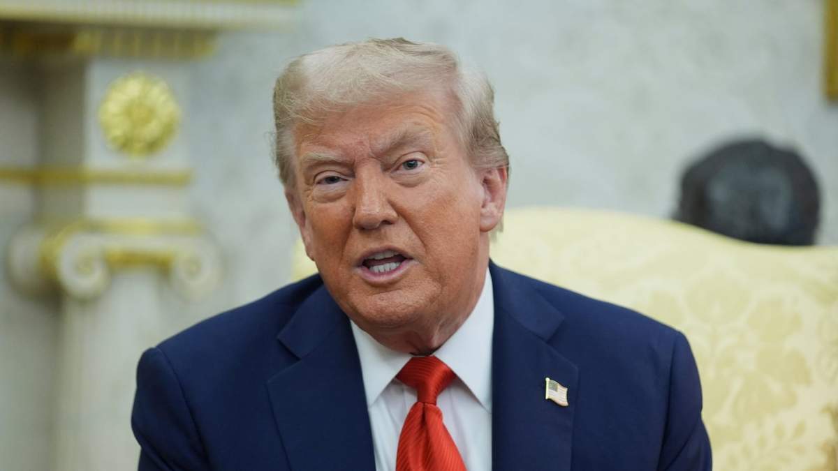 El presidente estadounidense Donald Trump en la Oficina Oval en la Casa Blanca en Washington el 3 de septiembre del 2025