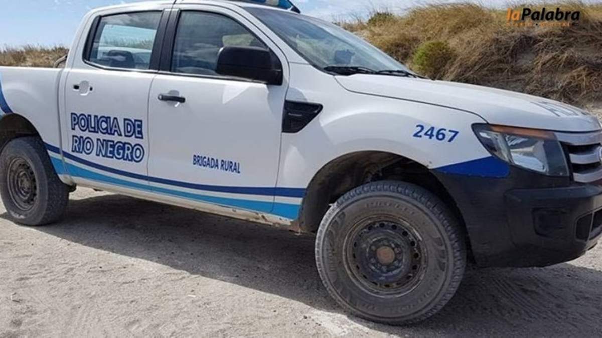 Policía de Río Negro. Fuente: (Twitter)