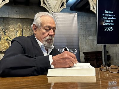 “Mi premio es un guiño de España”: Gonzalo Celorio sobre el Cervantes 2025