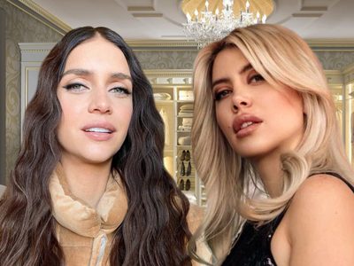 Reconocidas marcas y mucho lujo: Zaira quedó impresionada ante el lujoso vestidor de Wanda Nara