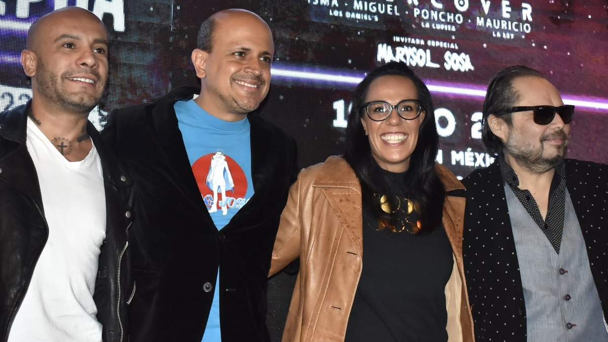 Marysol Sosa en la presentación del Festival Amar, Querer y Rockear