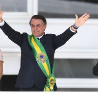 Bolsonaro cumplió un año como presidente de Brasil y calificó ese periódo como "victorioso"