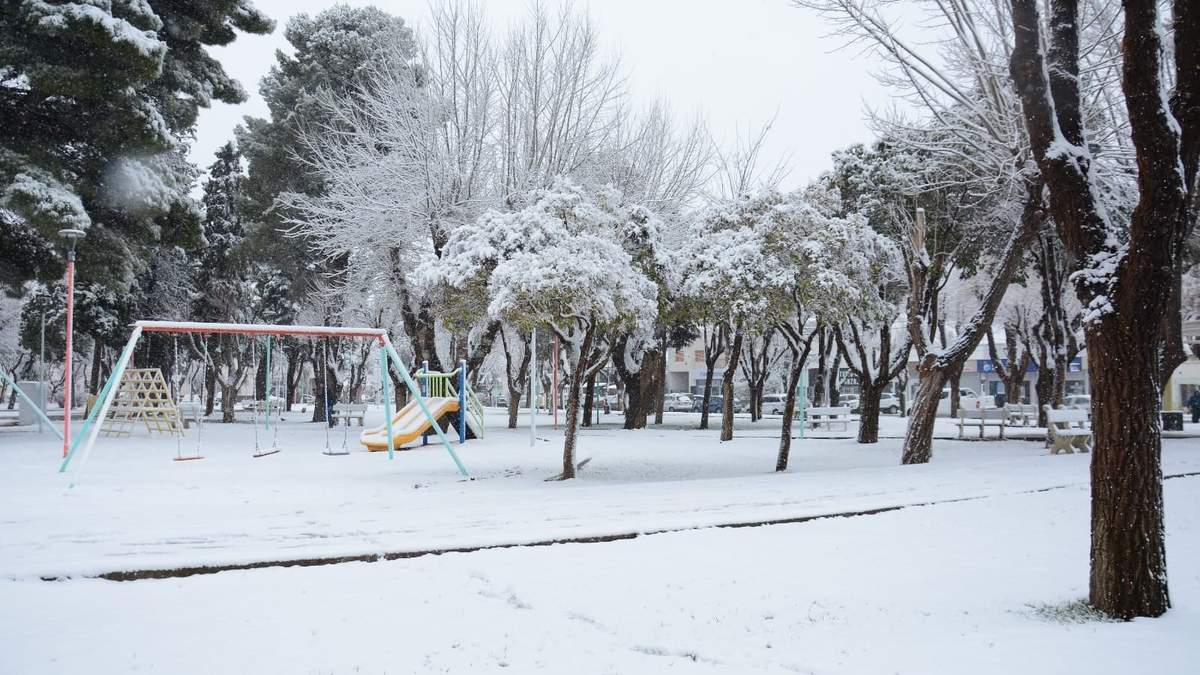 Nevadas en la comarca petrolera. Fuente: (Municipio de Cutral Co)