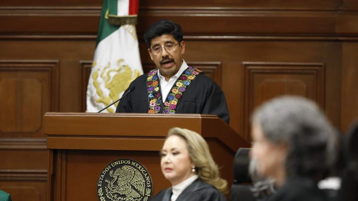 Hugo Aguilar, ministro presidente de la SCJN