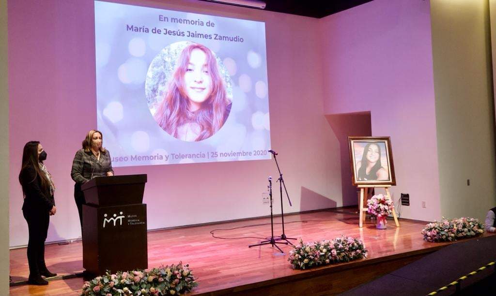 Nacional. Disculpa pública del IPN por el feminicidio de María de Jesús Jaimes Zamudio, en 2016.