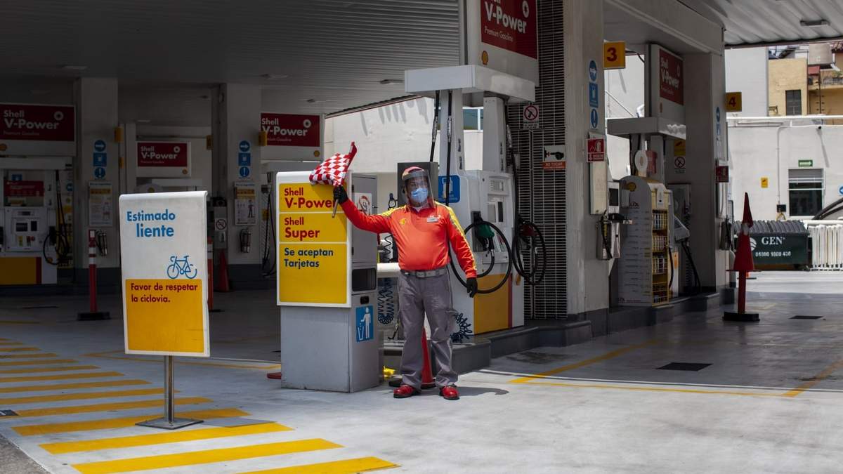 Una gasolinera en la CDMX
