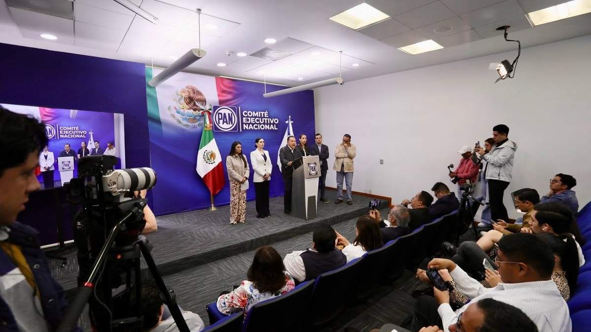 El PAN ofreció una conferencia de prensa para exigir justicia y transparencia en tres casos que evidencian el uso faccioso de las instituciones y la impunidad en el actual régimen