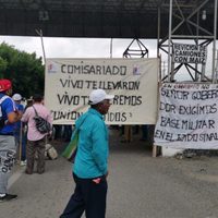 Bloquean garita en Chiapas para exigir la liberación de comisariado ejidal