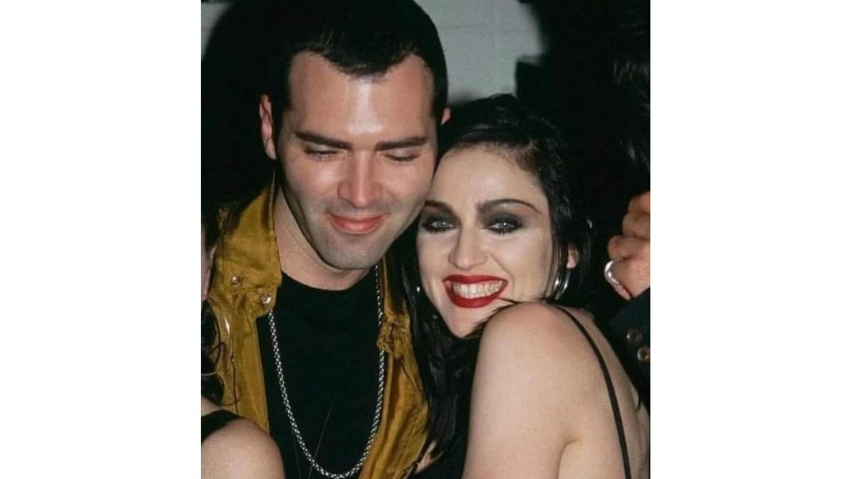 Madonna y su hermano Christopher Ciccone