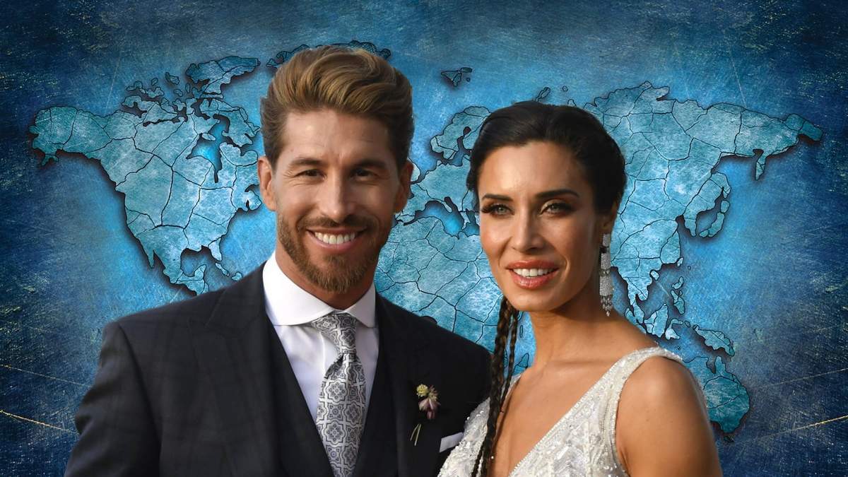 Sergio Ramos y Pilar Rubio. Fuente: (Minuto Neuquén)