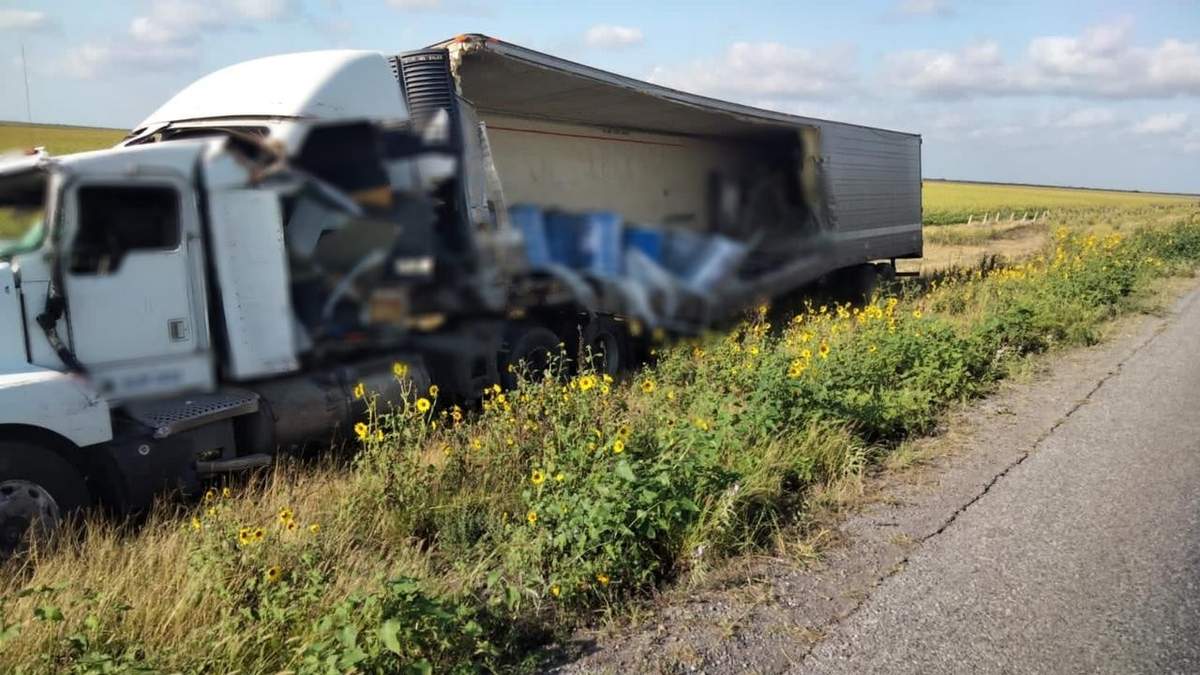 El tráiler accidentado