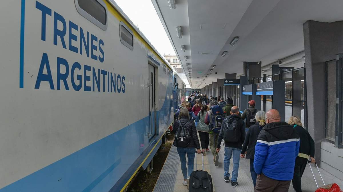 Trenes Argentinos tendrá descuentos especiales para la temporada de vacaciones. Fuente: (X)