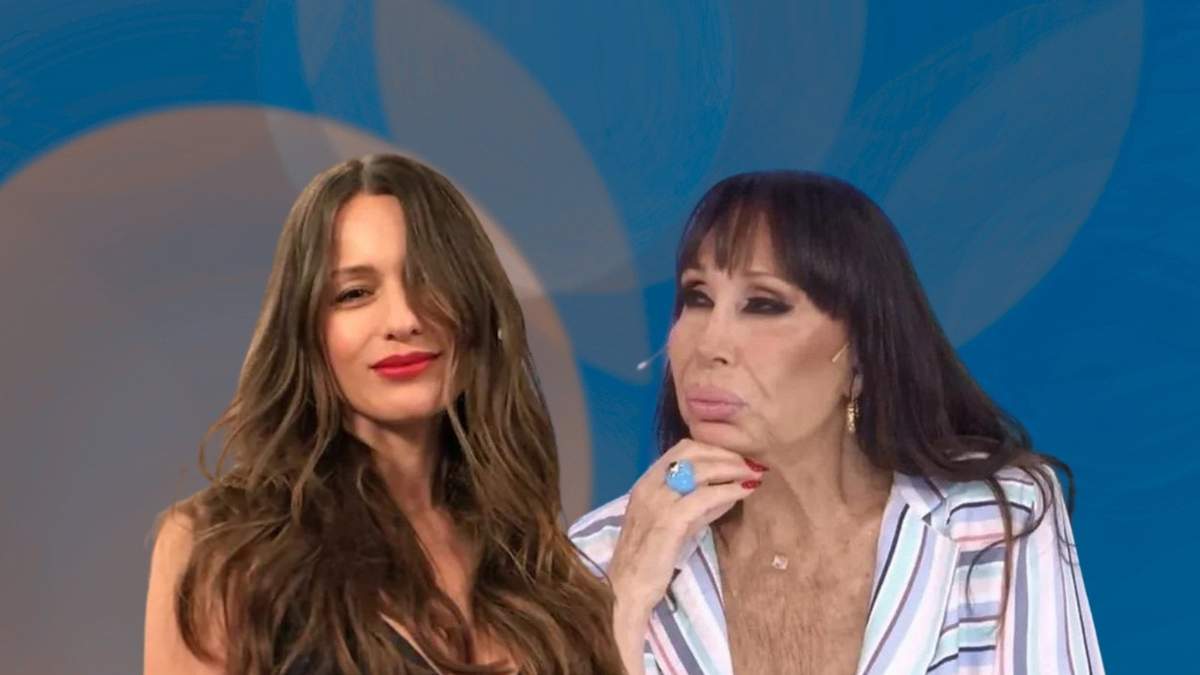 Pampita vs Moria Casán. Fuente: (Minuto Neuquén)