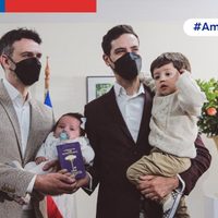 Chile celebra el primer matrimonio homosexual de su historia