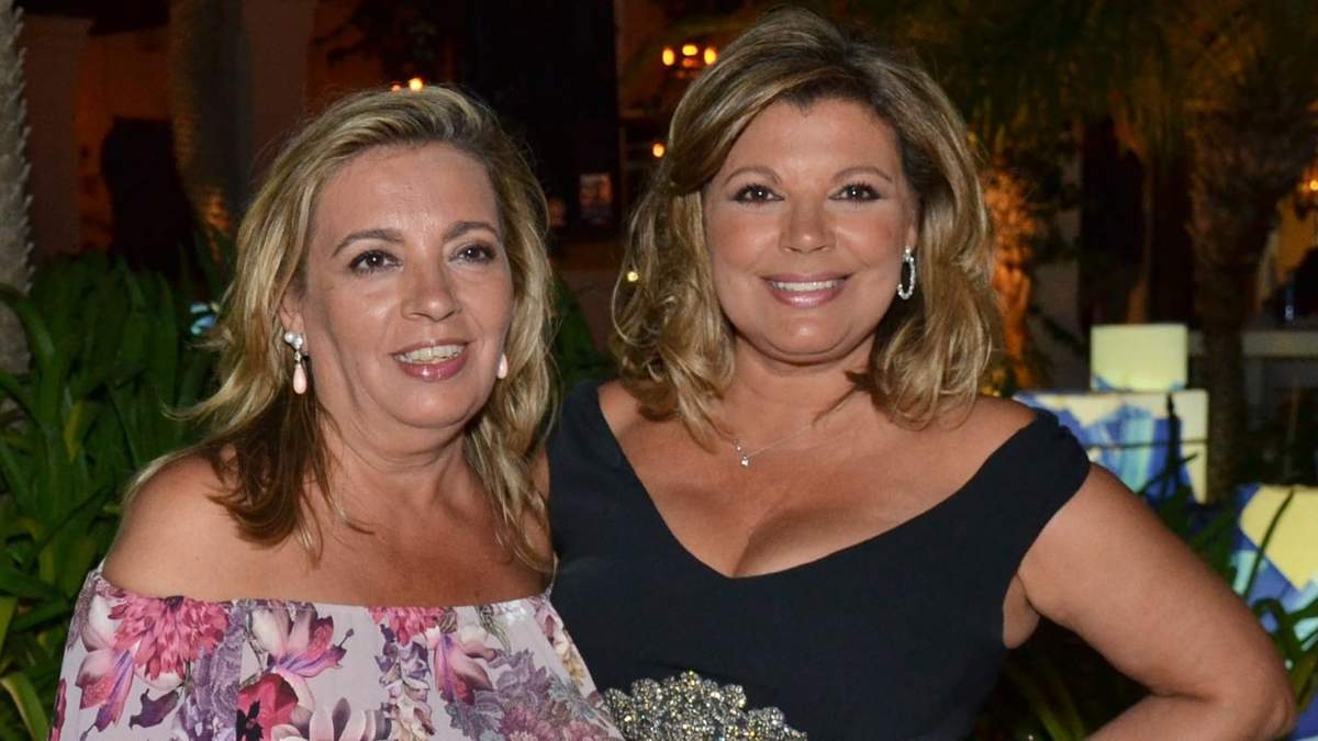 Carmen Borrego y Terelu Campos. Fuente. (Twitter)