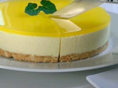 Cheesecake de limón sin azúcar: preparate el postre más rico y fit para el antojo dulce