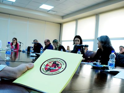 Diputados se reunieron con bomberos voluntarios para debatir un nuevo proyecto de ley