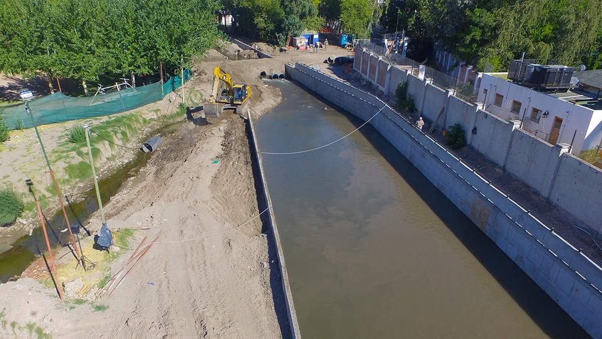 Anunciaron obras para el arroyo Durán. Fuente: (Facebook)