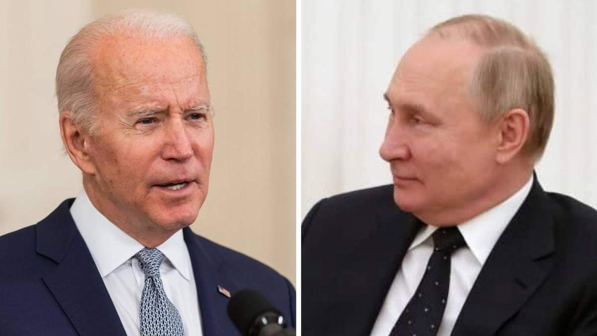 Joe Biden y Vladimir Putin