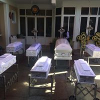 Velan a los siete niños que fallecieron durante incendio en Iztapalapa