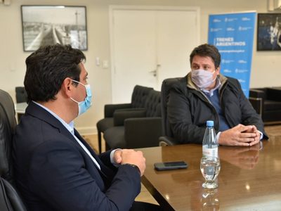 Mariano Gaido se reunió con el presidente de Trenes Argentinos