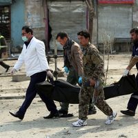 Imágenes del ataque suicida en Kabul