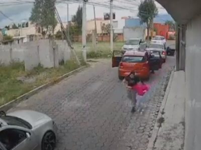 Confirman el secuestro de una niña, ahora en Tlaxcala (Video)