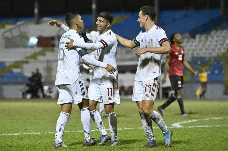 La selección mexicana derrotó 5-0 a Trinidad y Tobago en el Estadio Morazán de Honduras.