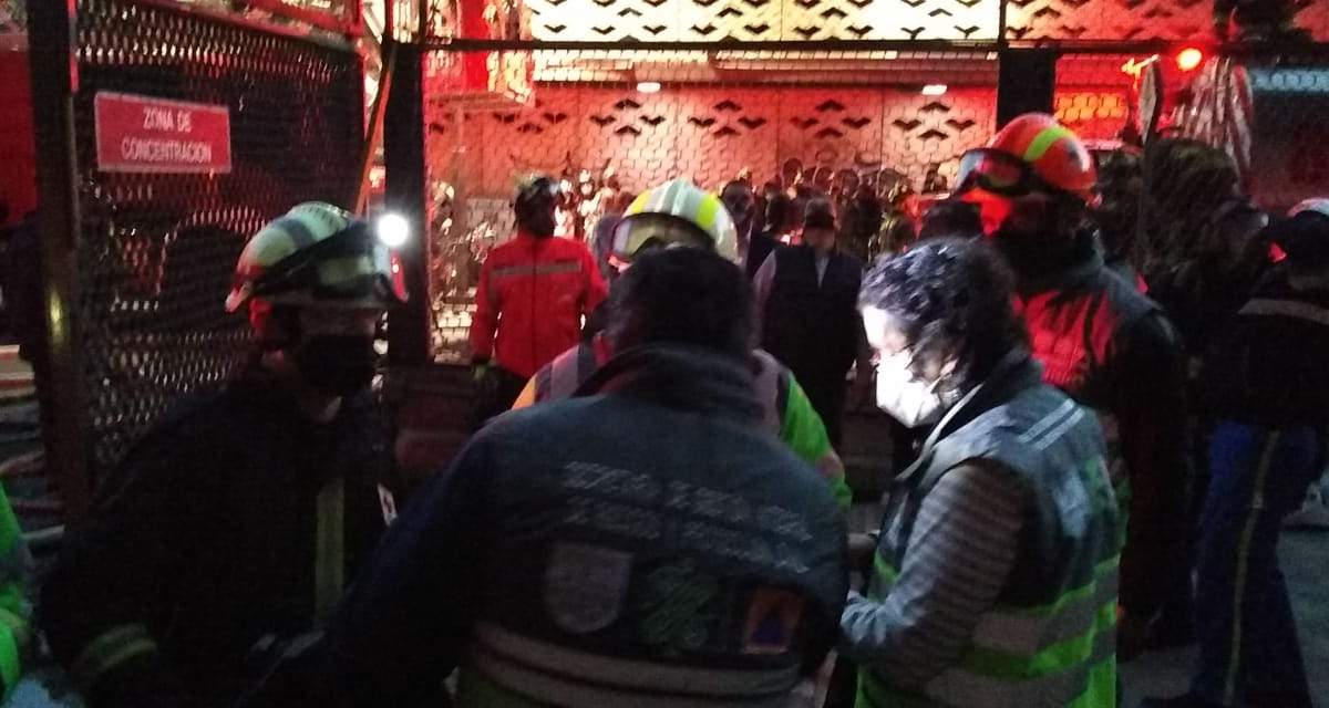 El incendio en el edificio del Puesto Central de Control I (PCCI), en la colonia Centro de la CDMX