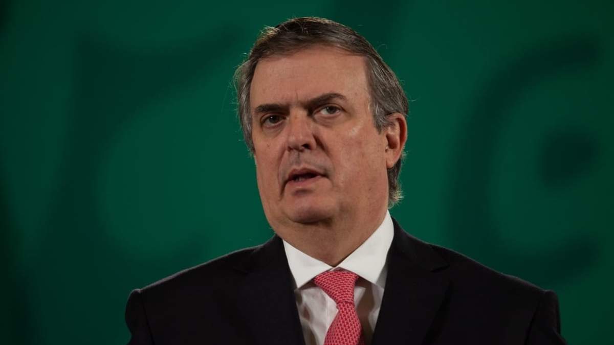 El canciller Marcelo Ebrard