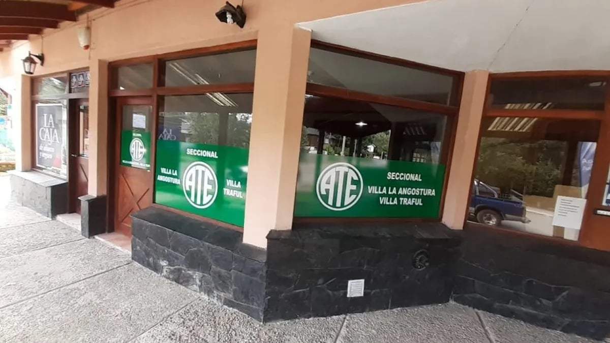 Sede de ATE. Fuente: (Twitter)