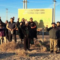 Mapuches bloquearon el ingreso a predios de tratamiento de residuos de Vaca Muerta