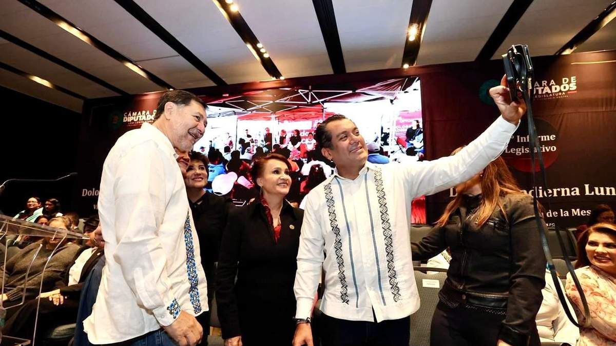 Gerardo Fernández Noroña, Dolores Padierna y Sergio Gutiérrez Luna