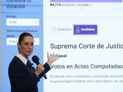 Sheinbaum da espaldarazo a Hugo Aguilar como nuevo presidente de la SCJN