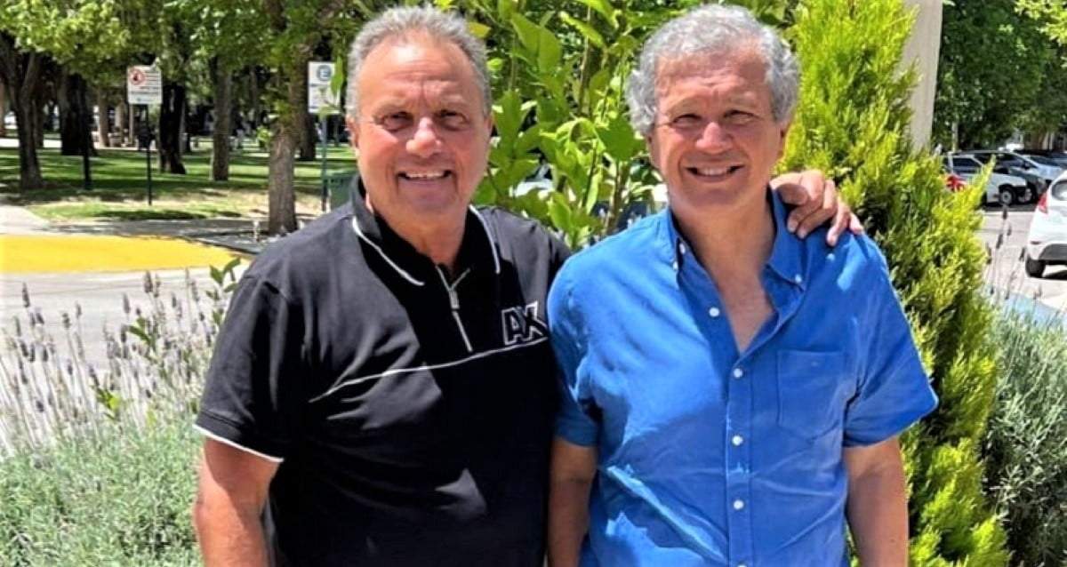Carlos Eguía y Guillermo Monzani. Fuente: (Twitter)